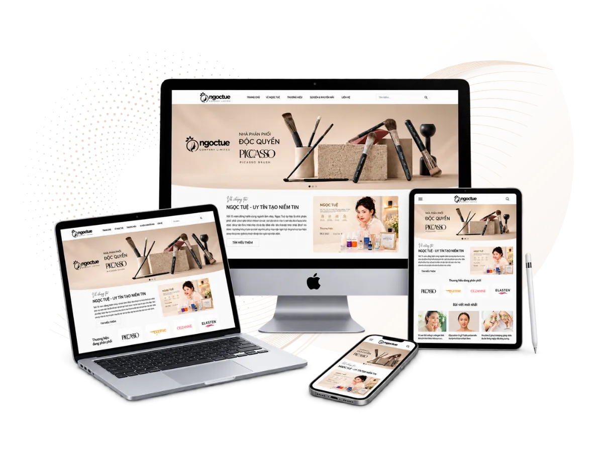Website Ngọc tuệ Global