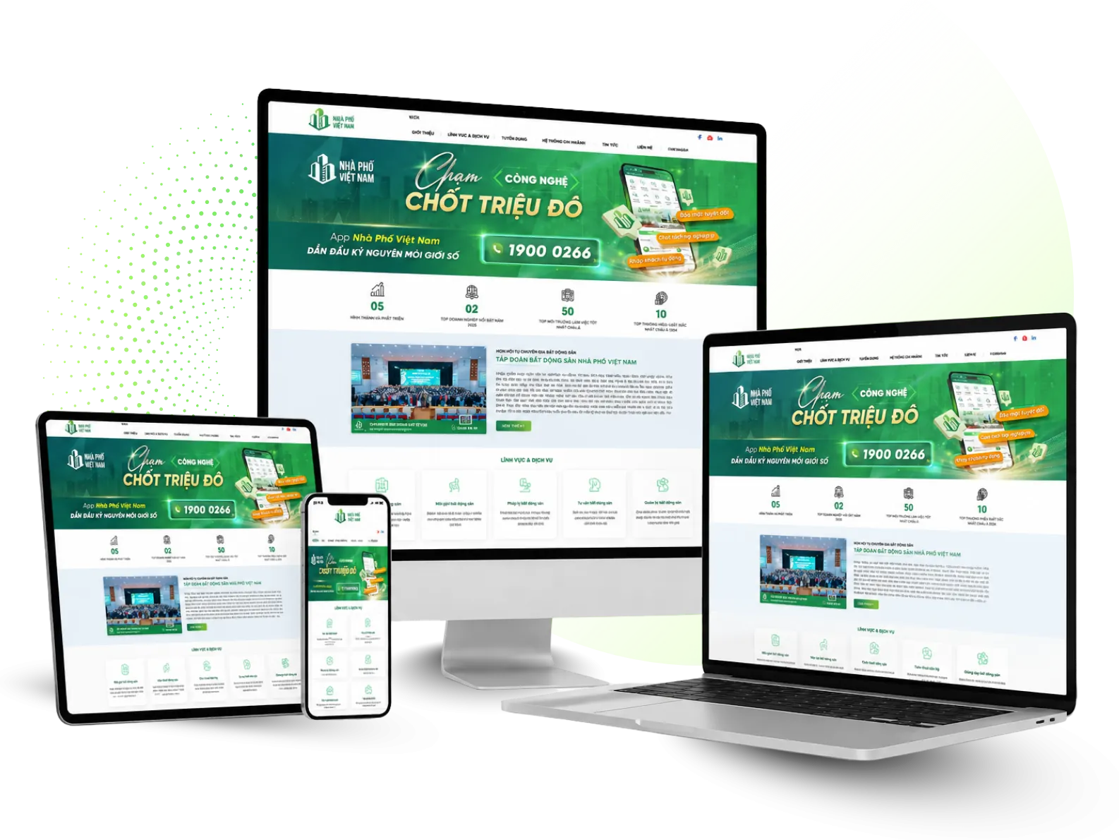 Website Tập Đoàn Nhà Phố Việt Nam