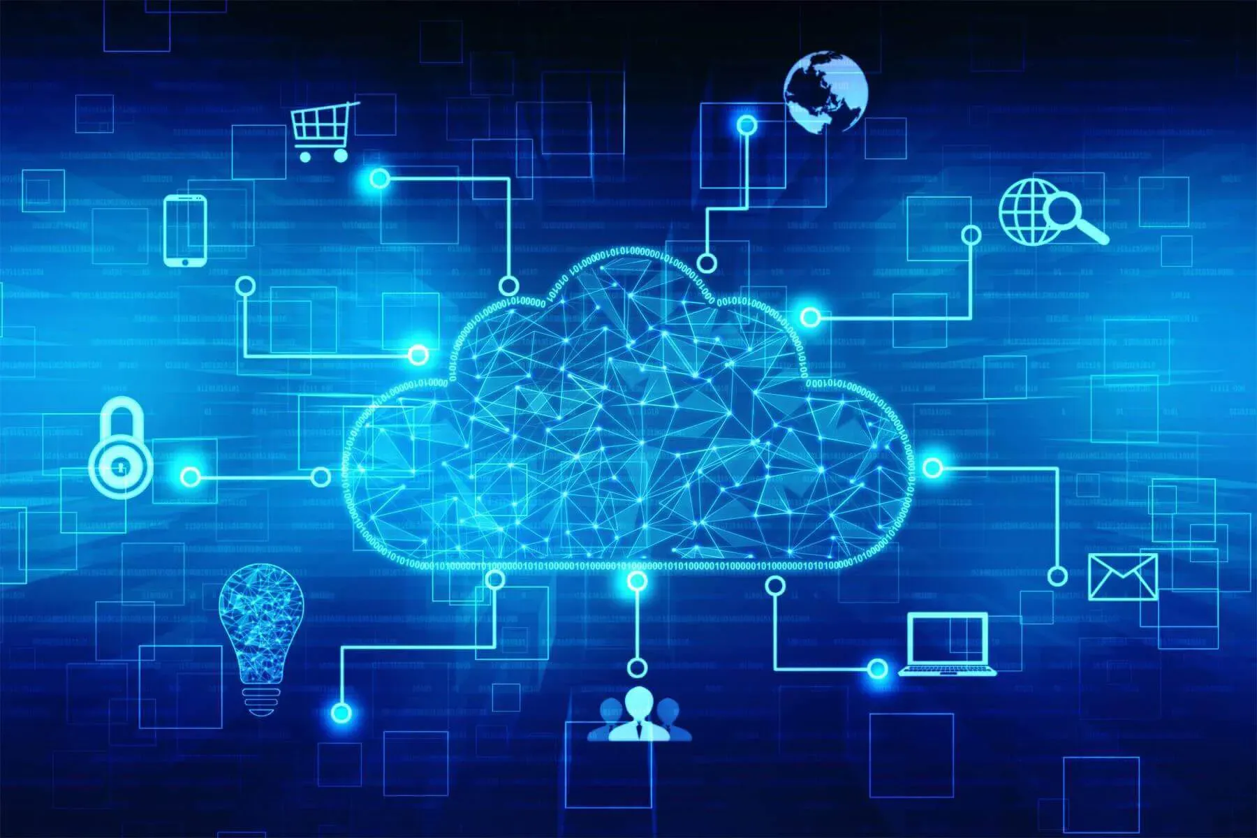 Cloud giúp truy cập dữ liệu mọi lúc.