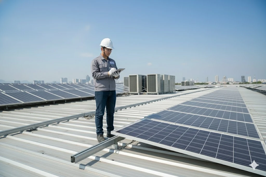 Hệ thống điện mặt trời hoạt động như thế nào vào mùa mưa?