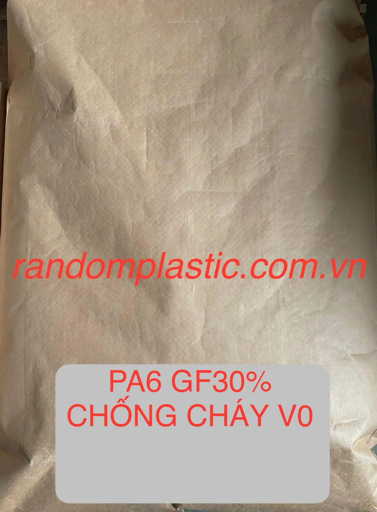 Hạt nhựa PA6 GF30% chống cháy V0