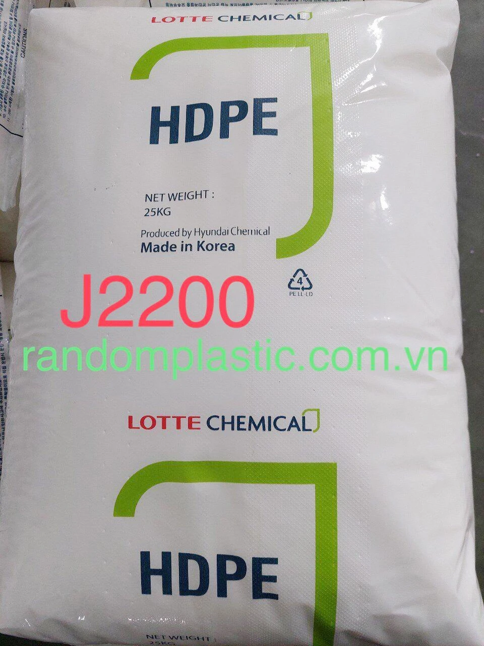Hạt nhựa nguyên sinh HDPE J2200
